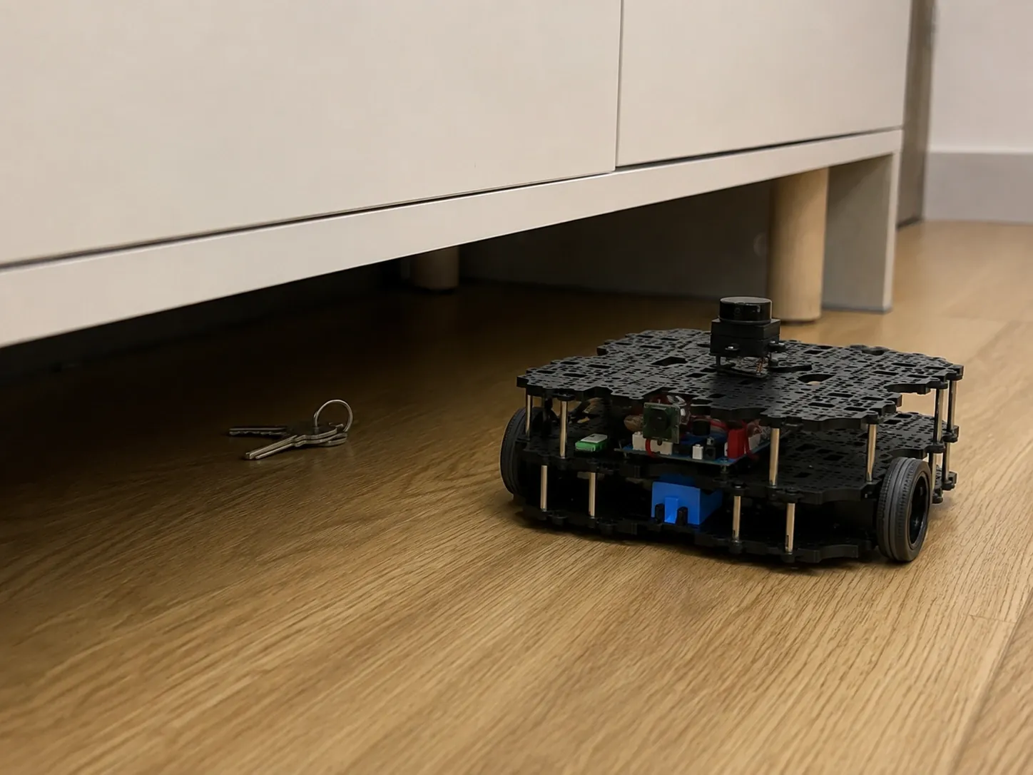 Custom Search Robot: Autonomous Indoor Mapping — Autonomous Robotics & Embedded